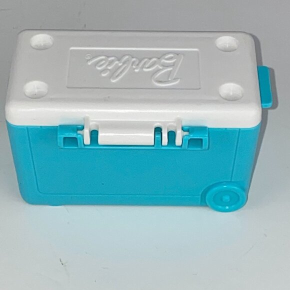 Barbie Cooler Ice Chest Pretend Play Accessories For Kids Place Sets Open Close - Picture 3 of 6